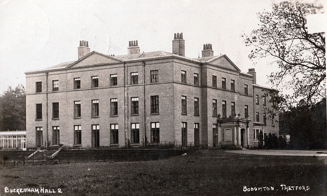 Buckenham Tofts Hall, Norfolk (Demolished)