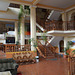 Bolivia, Copacabana, Hall of Hotel Mirador