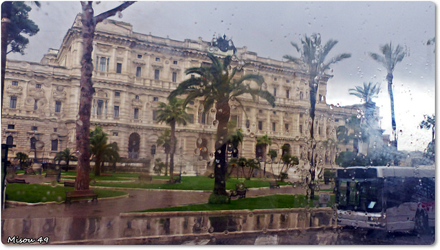 ROME sous la pluie