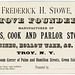 Frederick H. Stowe, Stove Founder and Manufacturer, Troy, N.Y., ca. 1882