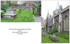 St Mary's Church Dover south churchyard 7 5 2022