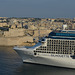 Celebrity Silhouette and Fort St. Angelo