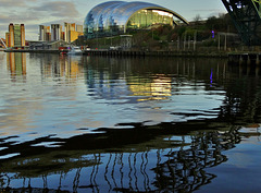 The Sage and Tyne Bridge Reflections