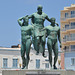Rhodes-city, Arh. Chrysanthou Square, Monument to Diagoras Family
