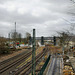 Blick über das Bahnhofsgelände Dahlhausen (Bochum) / 21.03.2021