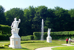 DE - Brühl - Statues in the park of Schloss Augustusburg