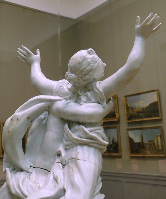 Detail of the The Rape of Proserpina Porcelain in the Metropolitan Museum of Art, January 2022
