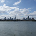 Melbourne Skyline From Albert Park