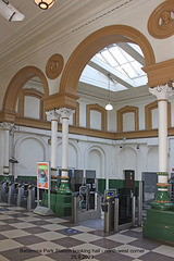 Battersea Park Station booking hall - north-west corner 25 9 2023