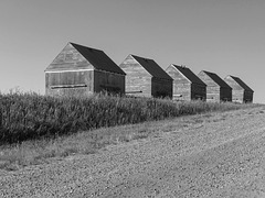 A popular row of old granaries