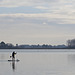 The Lone Paddleboarder