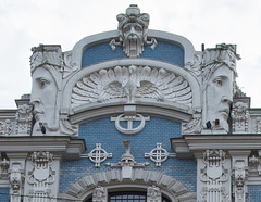Fassade in Riga