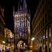 Prague: Powder Gate at night ++ Prašná brána ++ Pulverturm