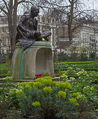 April 10: Gandhi and a flower