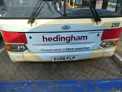 Konectbus/Hedingham 259 (EU56 FLP) in Bury St. Edmunds - 28 Sep 2022 (P1130596)