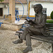 Statue of José Saramago. HBM!