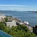 Quebec, Looking down St. Laurence River - 2007 (2 PiPs)