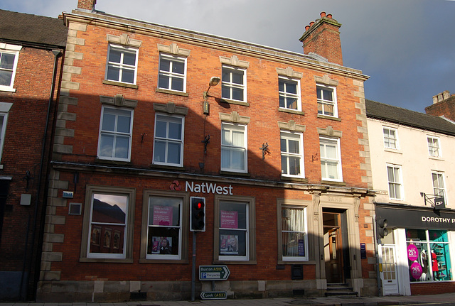 National Westminster Bank, No.1 Church Street, Ashbourne, Derbyshire