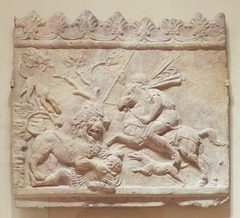 Campana Relief of a Lion Hunt in the Virginia Museum of Fine Arts, June 2018
