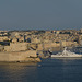 Malta, The Great Harbor from Valetta