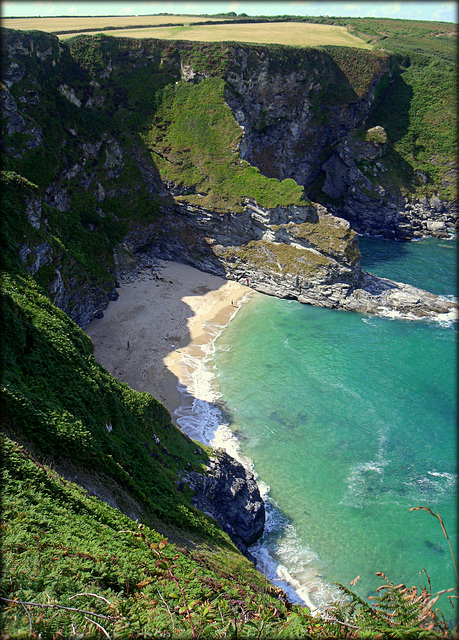 Fishing Cove, Nudist beach, Reskajeage, Cornwall (on enlarge - 'z' please)