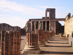 Ruins of basilica.