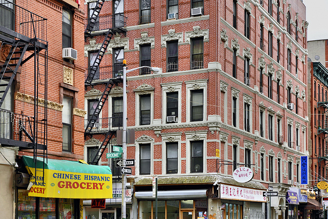 Chinese Hispanic Grocery – Eldridge and Broome Streets, Lower East Side, New York, New York