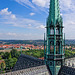 Prague Castle: Tower view - Chrám sv. Víta