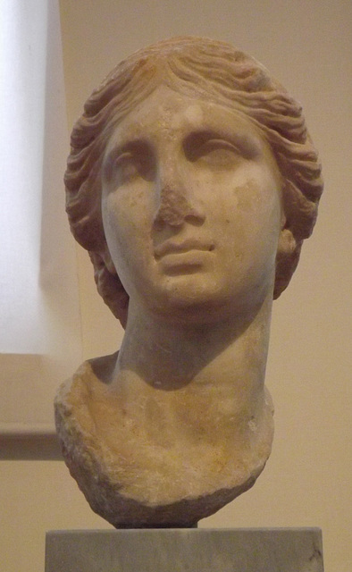 Female Portrait Head from Smyrna in the National Archaeological Museum of Athens, May 2014