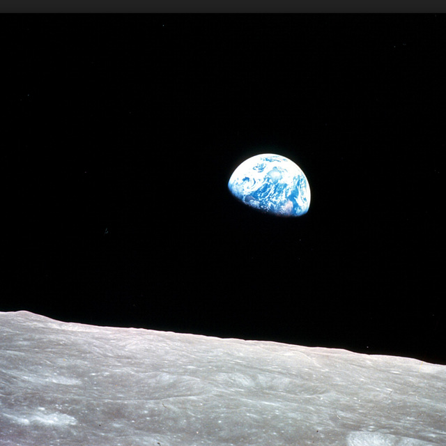 earthrise: 50 years ago