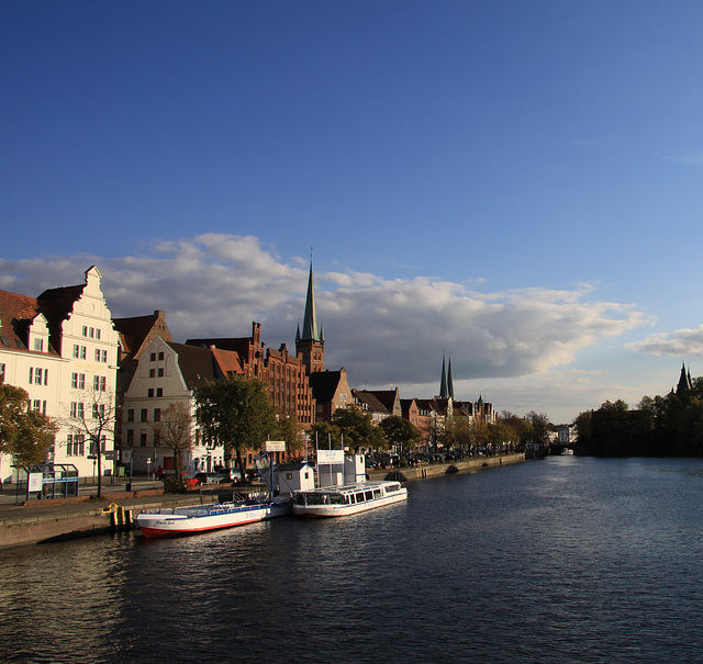 Lübeck, Blick auf den Marzipanspeicher