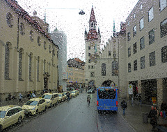 München im Regen