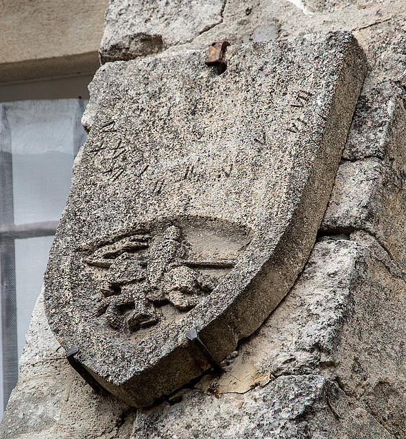 20150521 8094VRAw [F] Wappen, Les Baux de Provence
