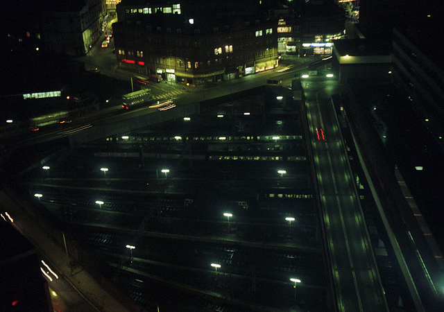 New Street Station, Birmingham (Evening late 1980s)