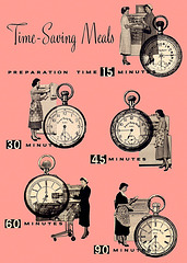 "Time-Saving Meals" (7), 1954