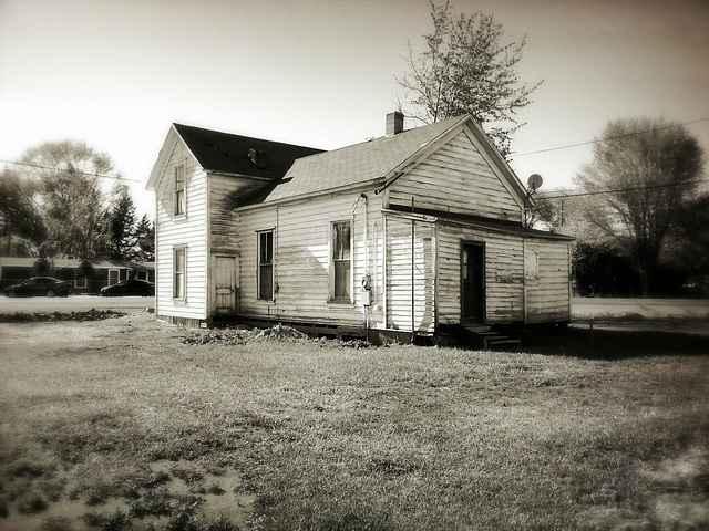Abandoned boarding house