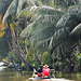 Boating in the backwaters