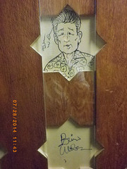 Surf Brian Wilson autograph