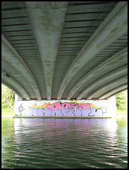 under the Donnington Bridge
