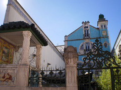 Backside of Art Nouveau Museum.
