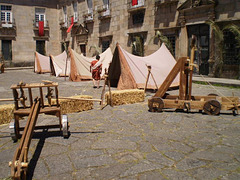 Roman army camp.