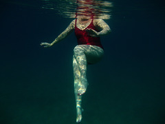 dancing in the water