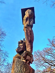 Totenwinkel-Skulptur