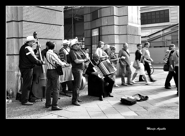 Músicos en la calle