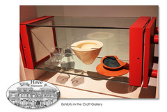 Craft Gallery exhibits - Hove Museum  - 9.4.2015