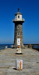 East Pier Lighthouse, Whitby, North Yorkshire