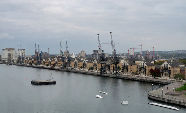 The Docks Have Gone But the Cranes Remain