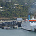 Interislander Arahura arriving at Wellington - 27 February 2015