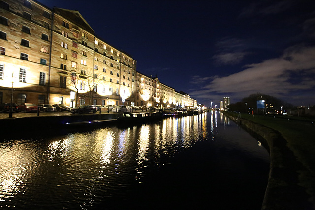 Glasgow Nightscapes - Speirs Wharf