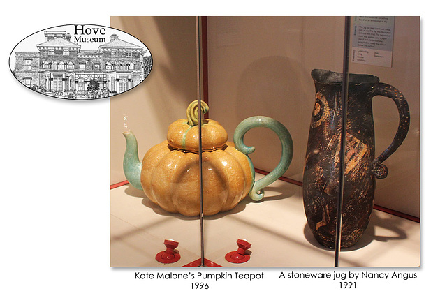 Jug & Teapot - Hove Museum  - 9.4.2015